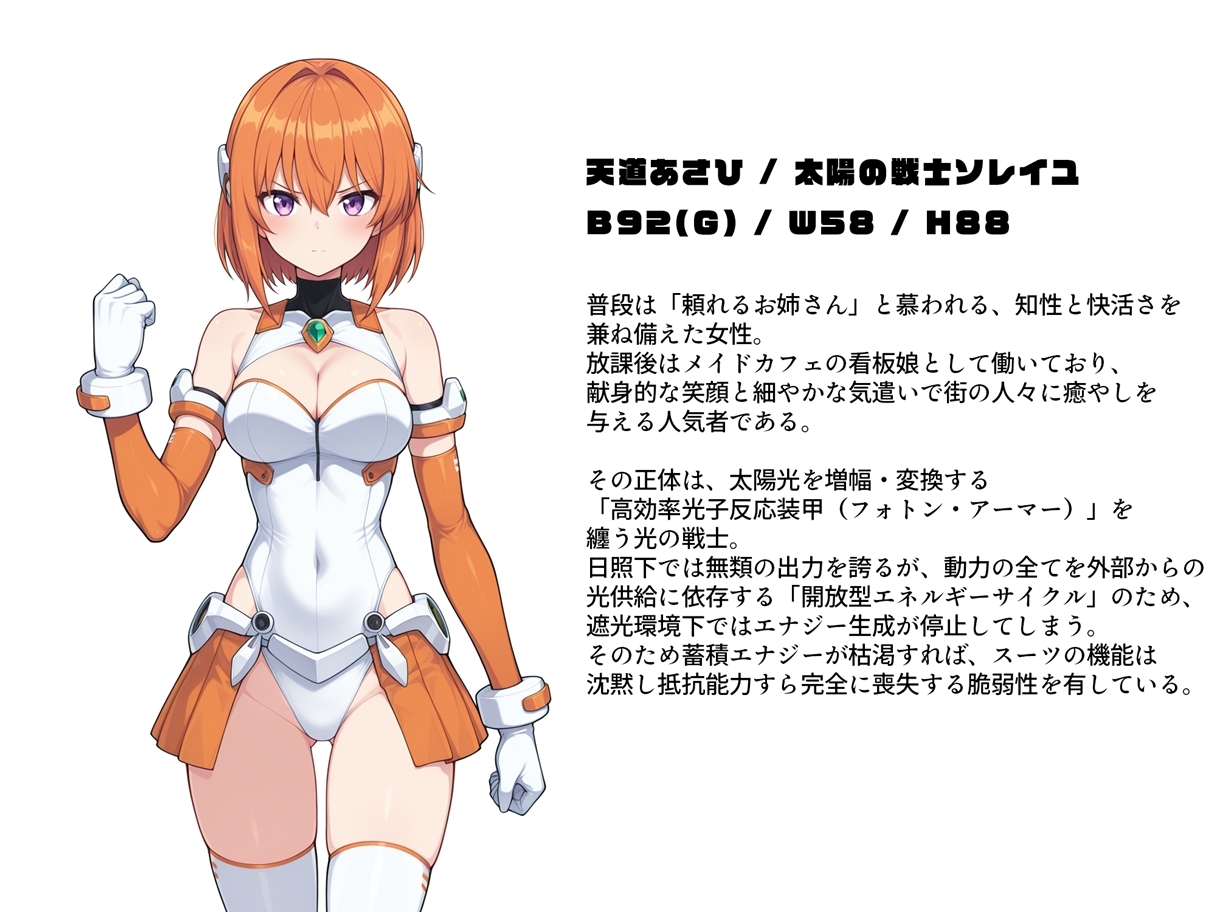 堕ちた太陽の戦士 ～ソレイユ無限搾取実験室～ サンプル 5/10