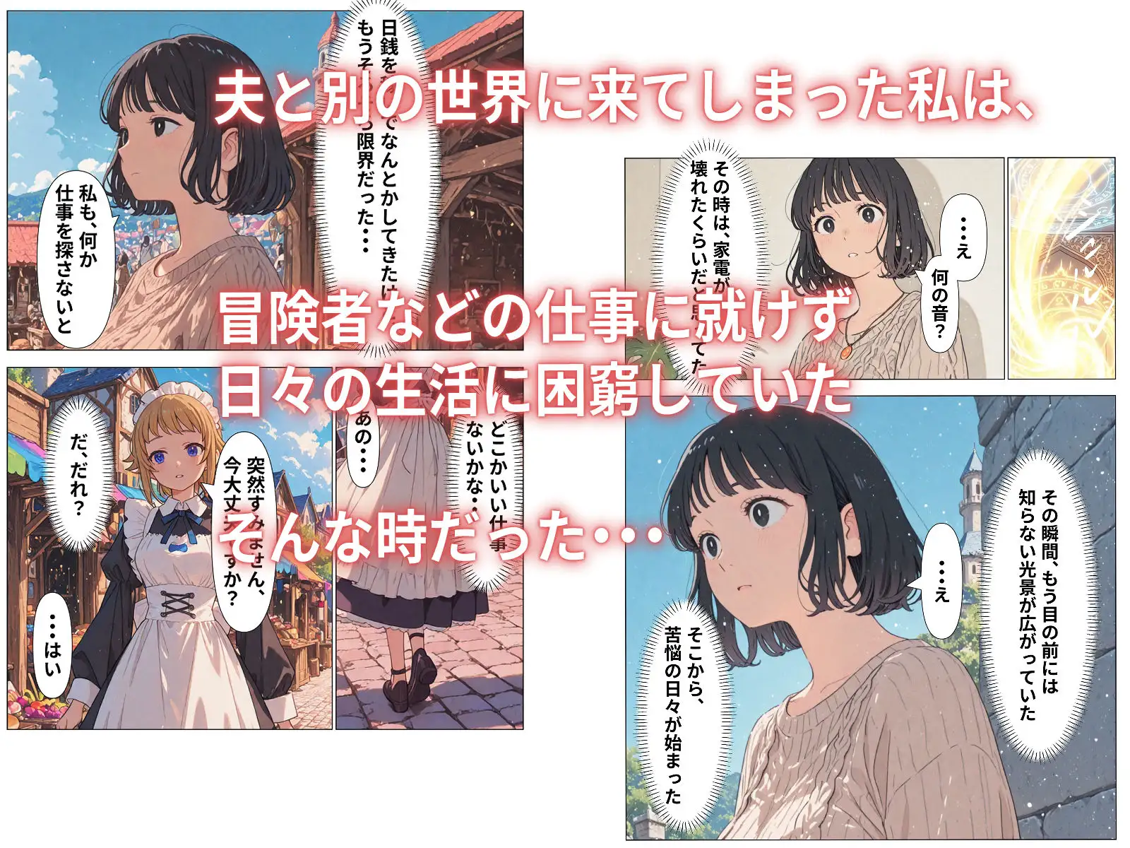 異世界に来た新妻がNTRれメイドになるまで [喜怒哀楽] | DLsite - R18