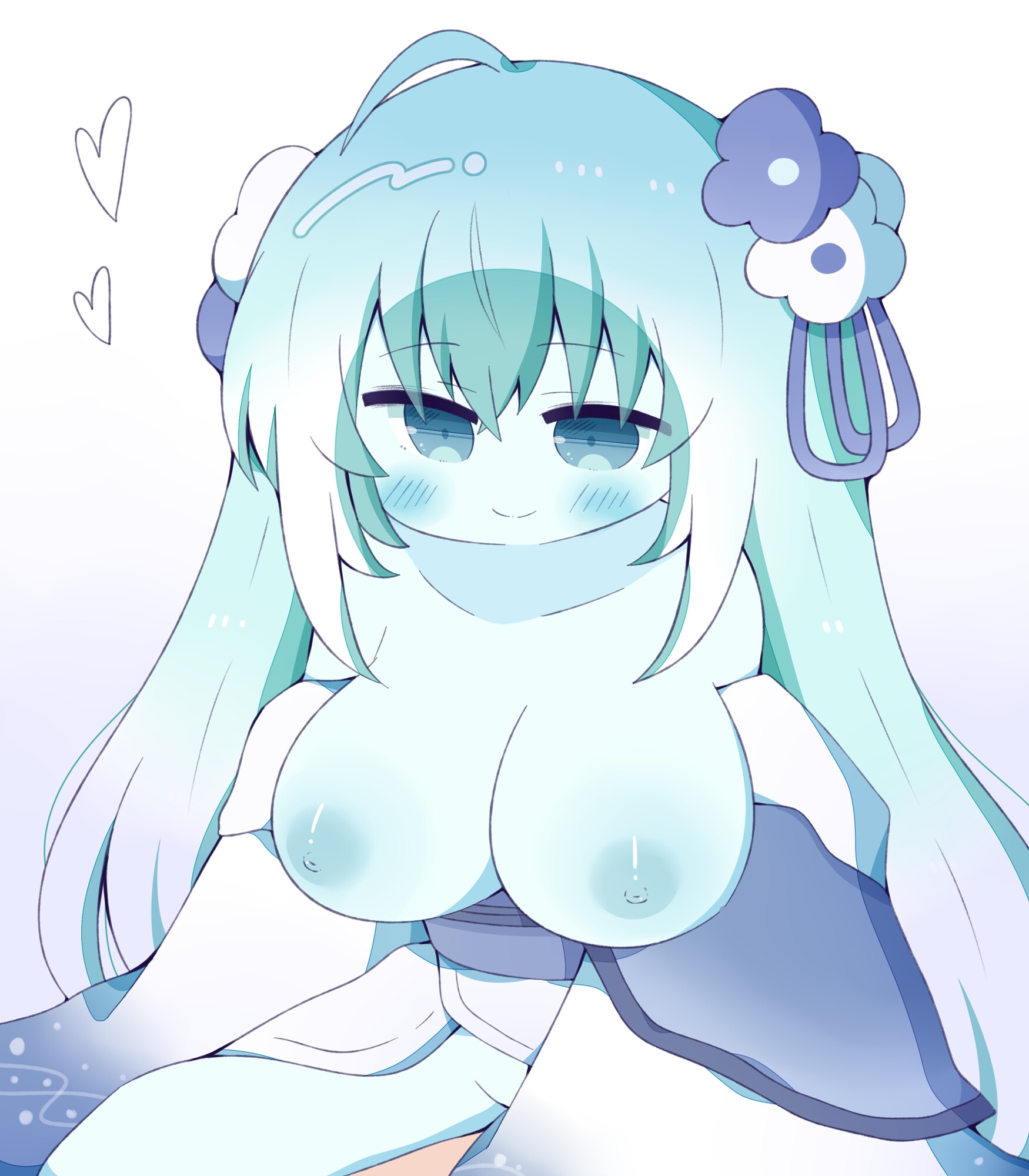 【人外娘逆レ○プ】雪女に凍えるほど冷たくアイされる夜。【氷漬け】 画像6