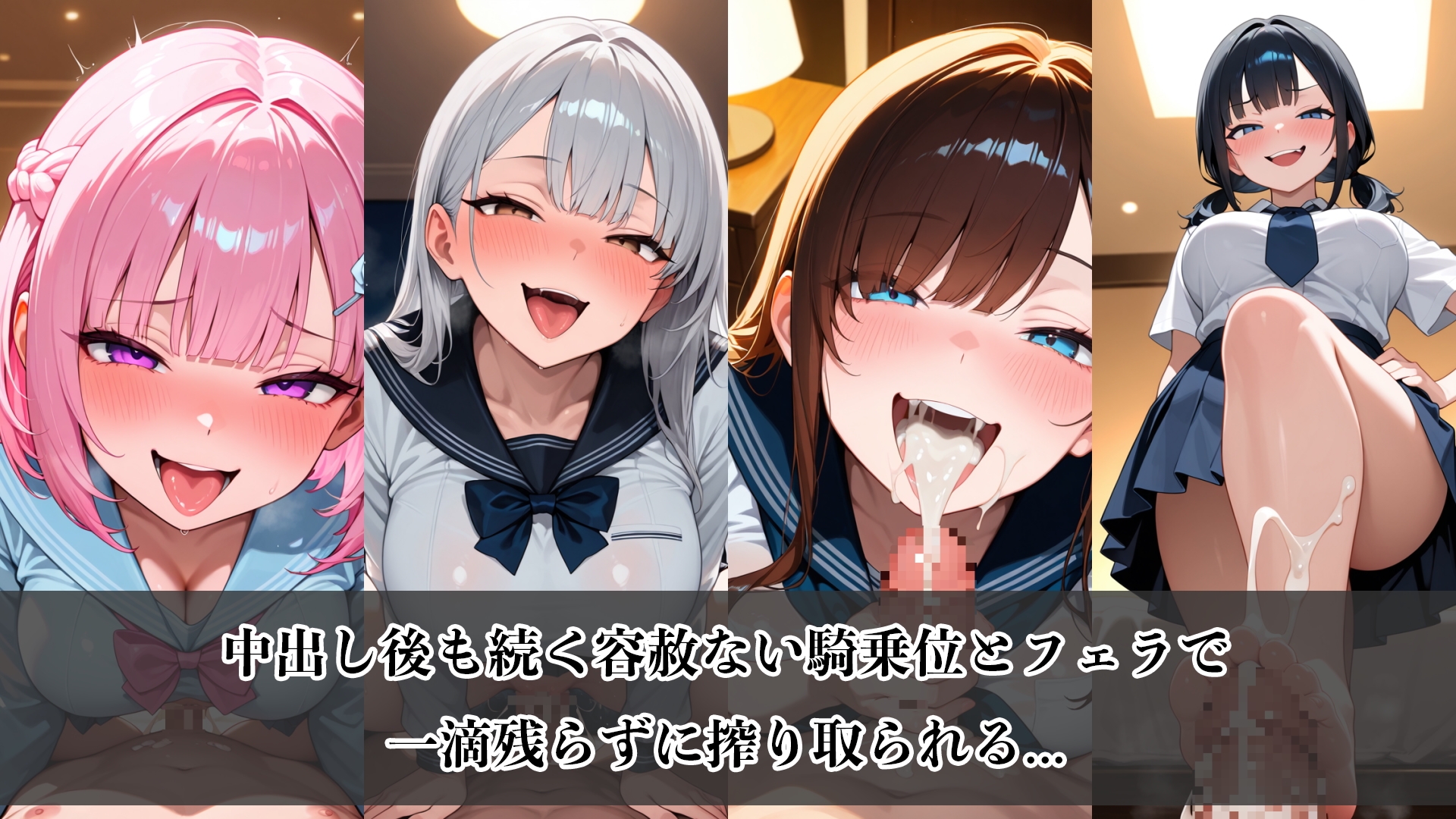 年下制服女子の秘密支配 ～夜のホテルで惨めに搾り尽くされる快楽地獄～ サンプル 5/10