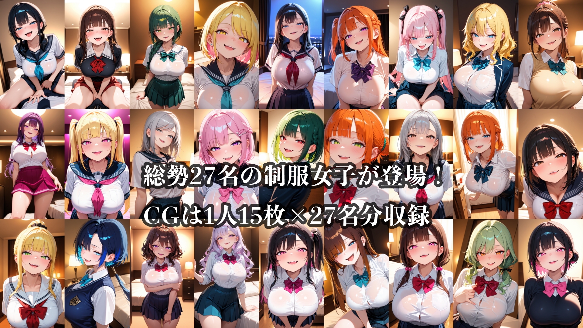 年下制服女子の秘密支配 ～夜のホテルで惨めに搾り尽くされる快楽地獄～ サンプル 8/10