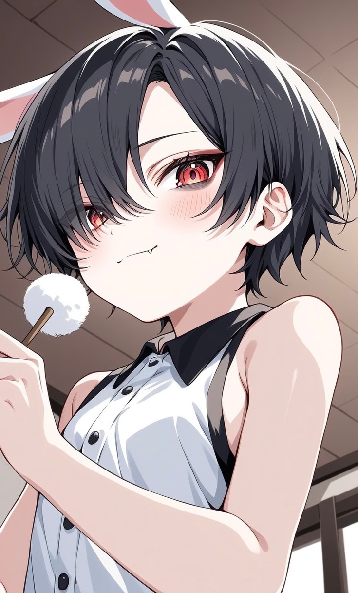 【低音】イケメンボーイッシュなうさぎお姉さんに耳かきで甘やかされる。 画像1