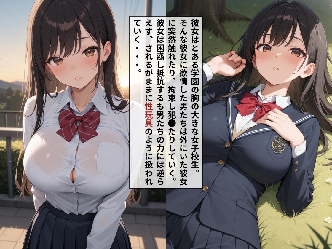 女子校生が性玩具堕ちしていく〜野外SEX編〜 サンプル 1/10