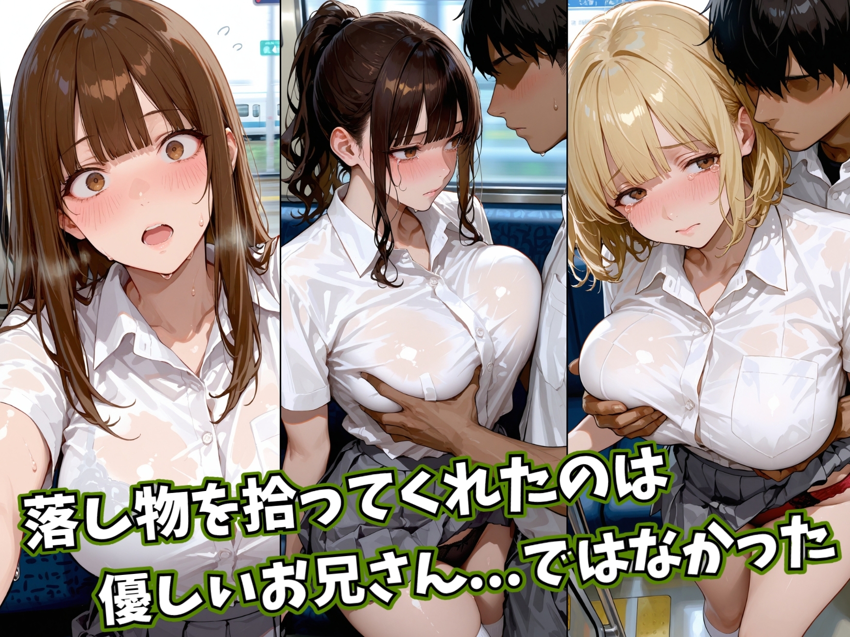 無限射精電車 ～次の停車駅は…君の奥～Vol.2 サンプル 6/10