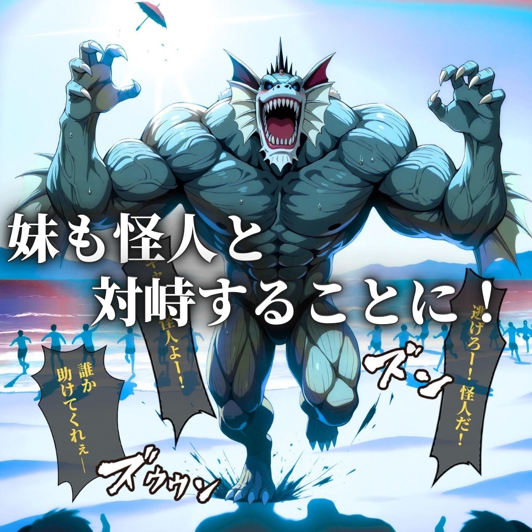 デカマラ気質な深海王と美人姉妹 3P+αの孕ませ調教 サンプル 6/10