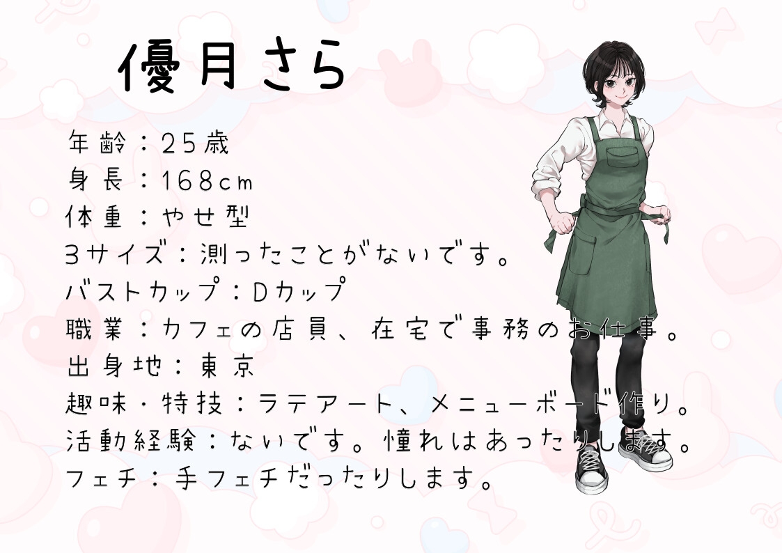 【カフェ店員・在宅事務】わたしのオナニー事情 No.52 優月さら【オナニーフリートーク】 画像2