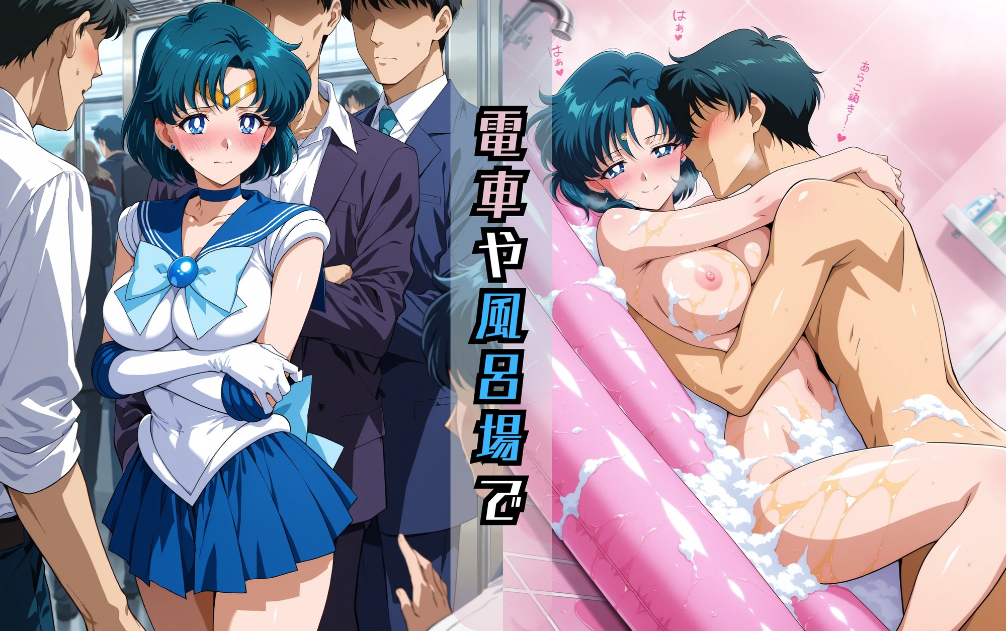 セーラーマーキュ〇ーのエッチな日々 サンプル 3/9