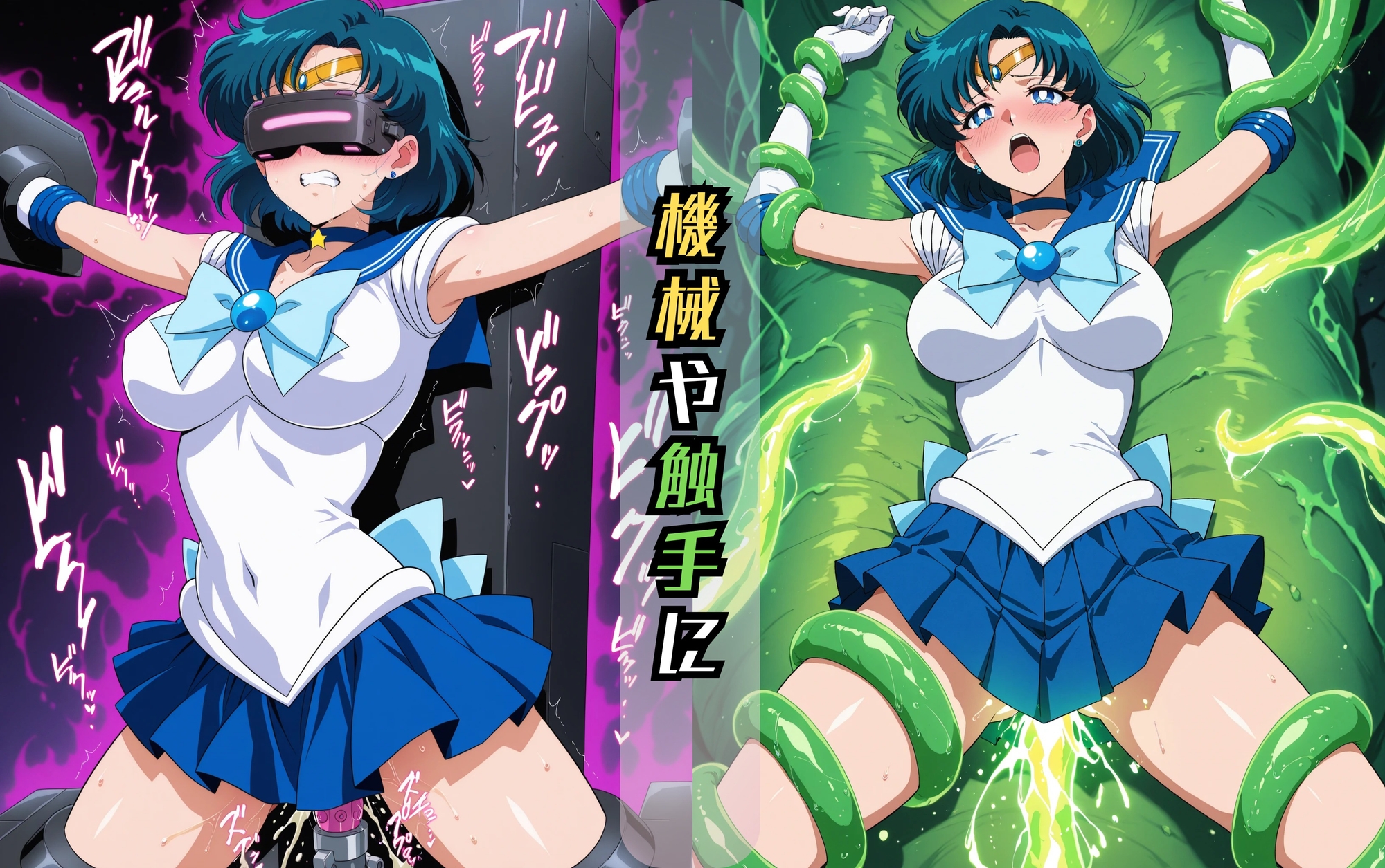 セーラーマーキュ〇ーのエッチな日々 サンプル 5/9