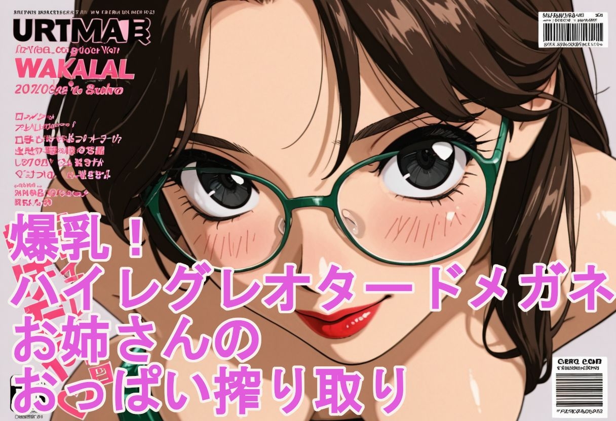 爆乳!ハイレグレオタード、メガネお姉さんのおっぱい搾り取り サンプル 8/10