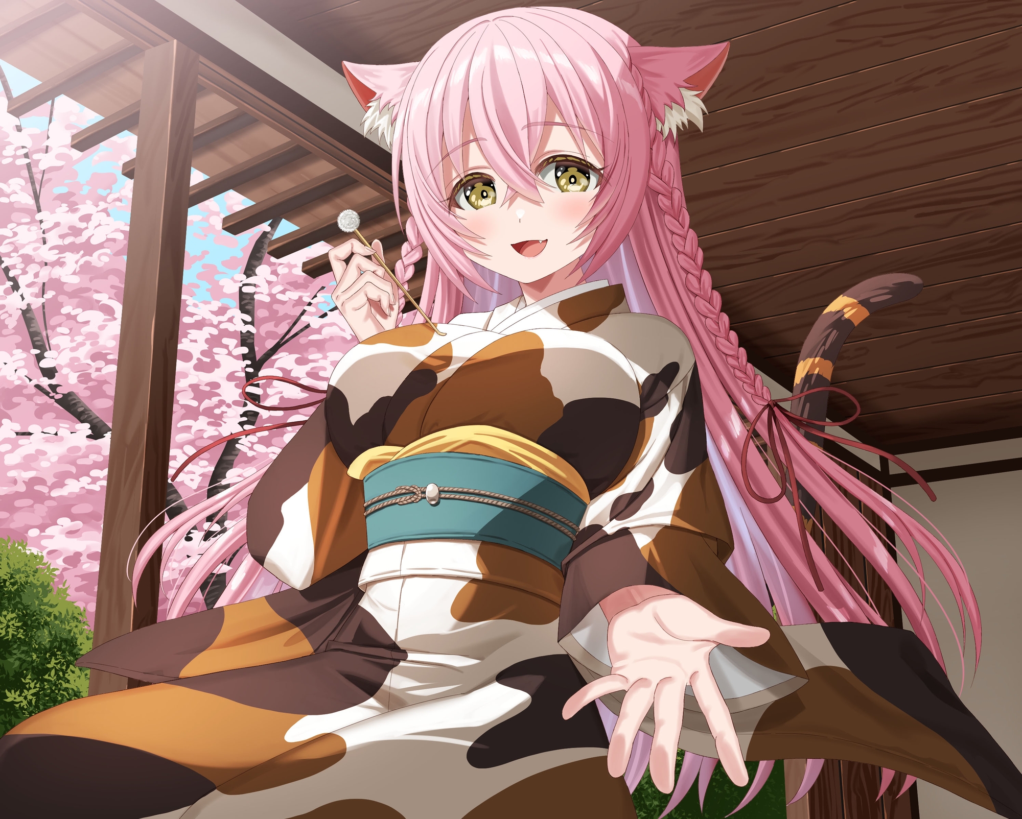 【2026年04月11日迄限定早期購入特典】ケモ耳ユートピア『心癒し亭やおよろず』シリーズ～おしとやかな猫神のお姉さん、猫又トワ～【CV.井上遥乃】 画像2