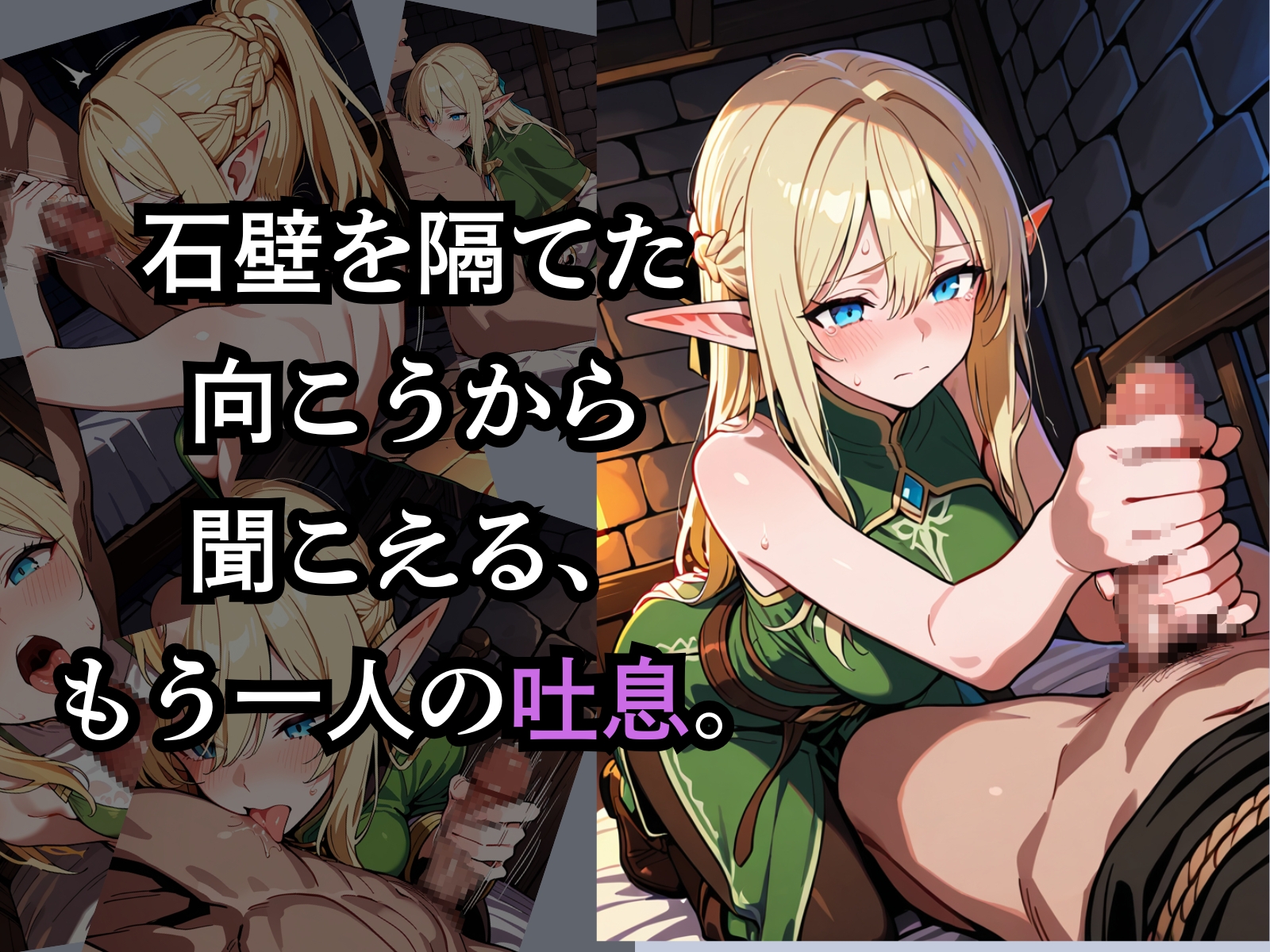 囚われたエルフ ーティアとリリー サンプル 6/10