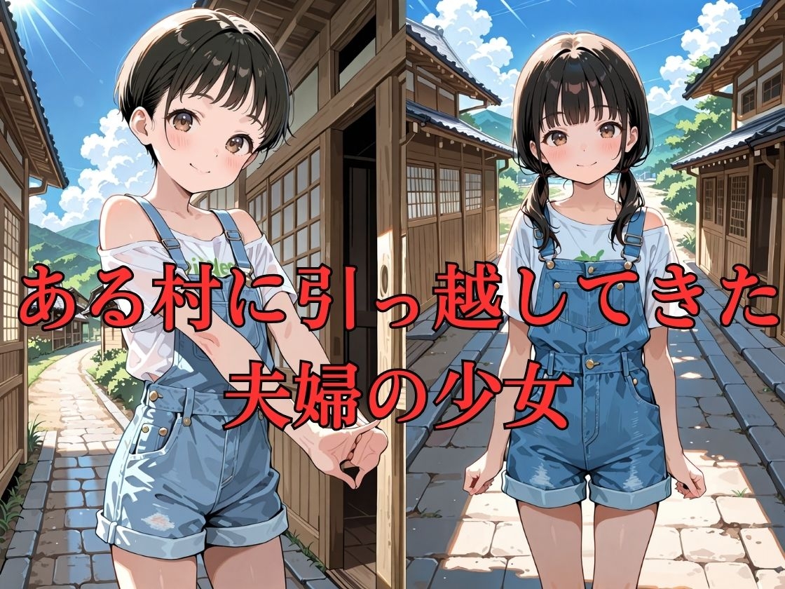 田舎村に引っ越してきた夫婦の娘をレイプする話 サンプル 1/9