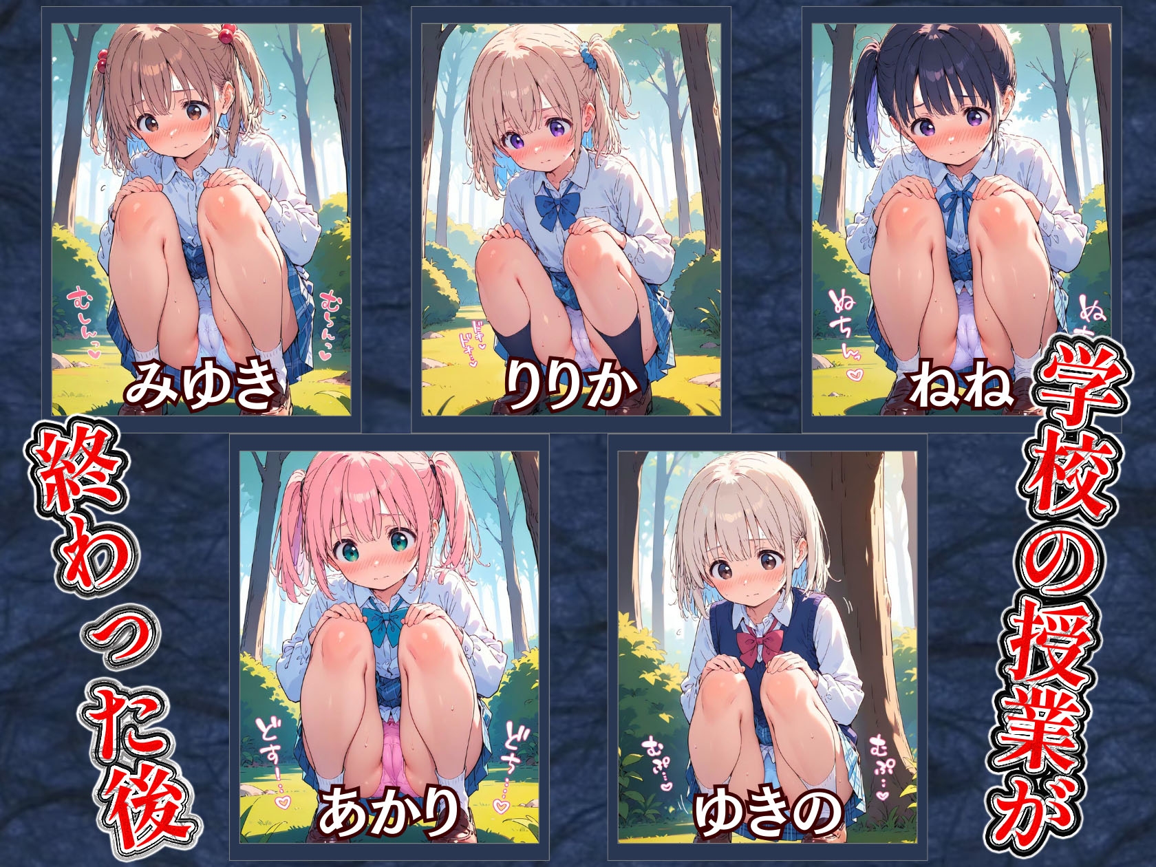 放尿現場を清掃員に撮られて…水着姿の少女が学校プールで無責任種付けされて快楽堕ち サンプル 1/10