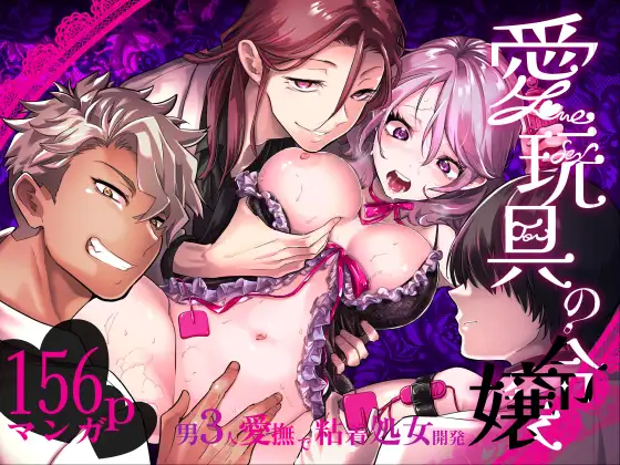愛玩具の令嬢～男3人愛撫で粘着処女開発～のメイン画像