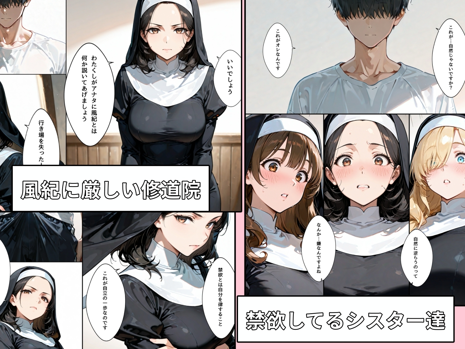 禁欲聖女たちは堕落なんてしない [bbの部屋] | DLsite - R18