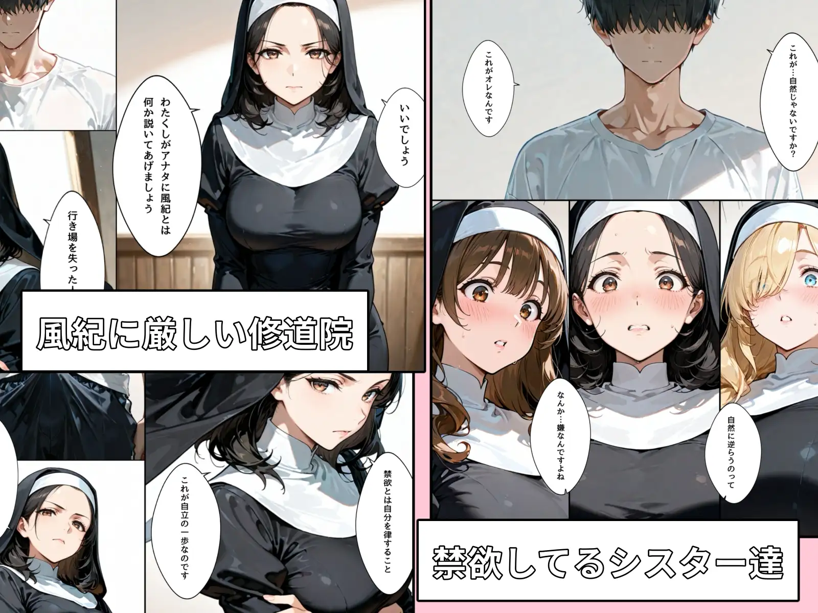 禁欲聖女たちは堕落なんてしない [bbの部屋] | DLsite - R18