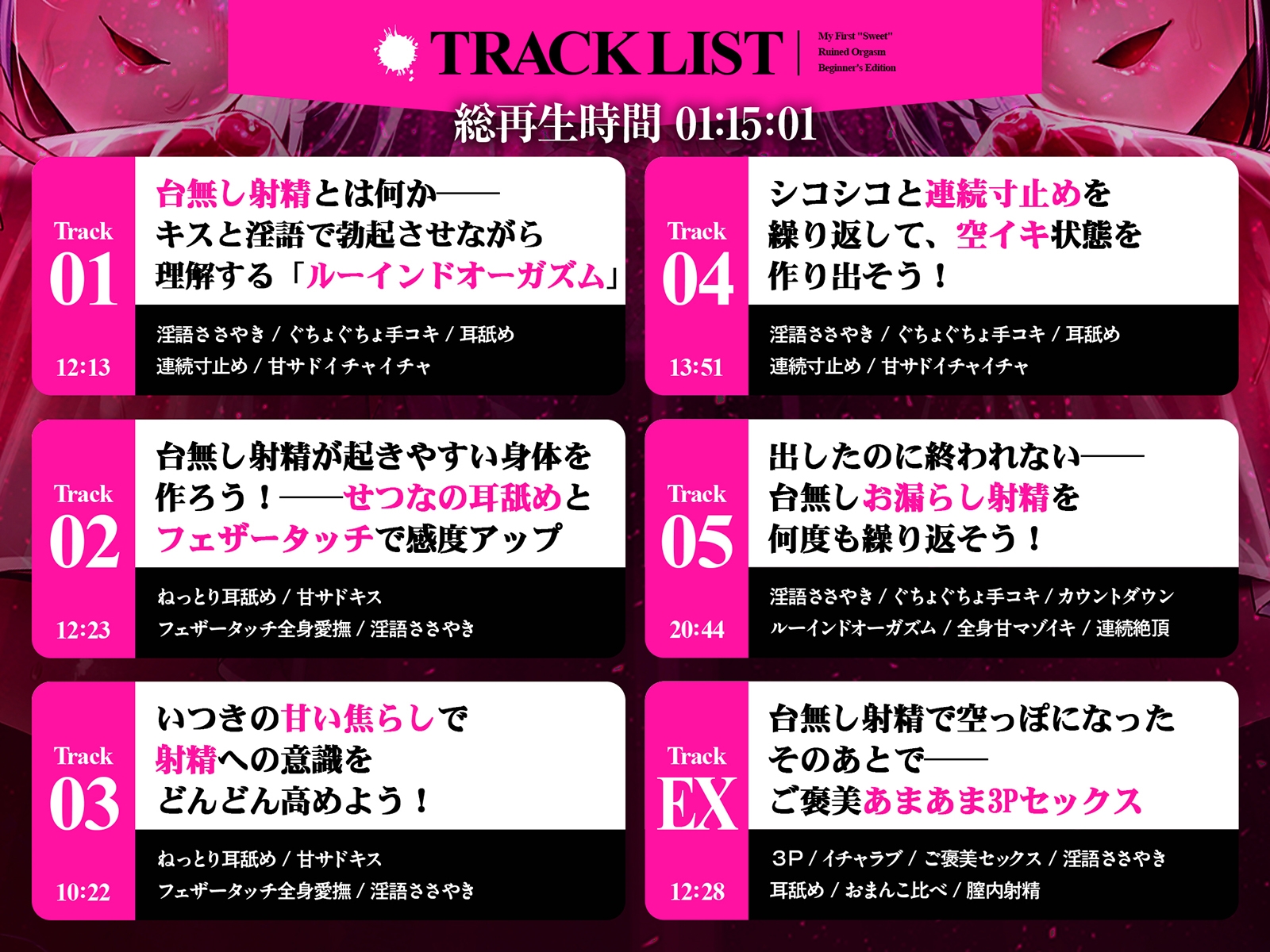 【台無し・お漏らし・空イキ】はじめての「あまあま」ルーインドオーガズム初級編～何度イっても満たされない、甘マゾ連続絶頂メソッド～ 画像10