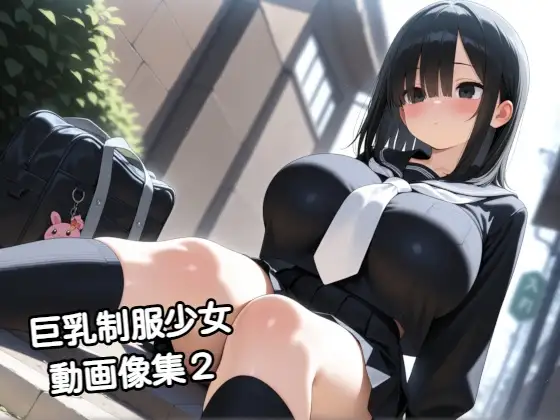 巨乳制服少女動画像集2 ジャケット画像