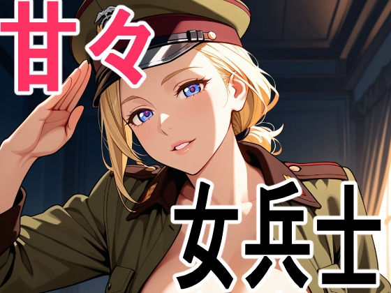 女兵士 甘々着衣生活 表紙