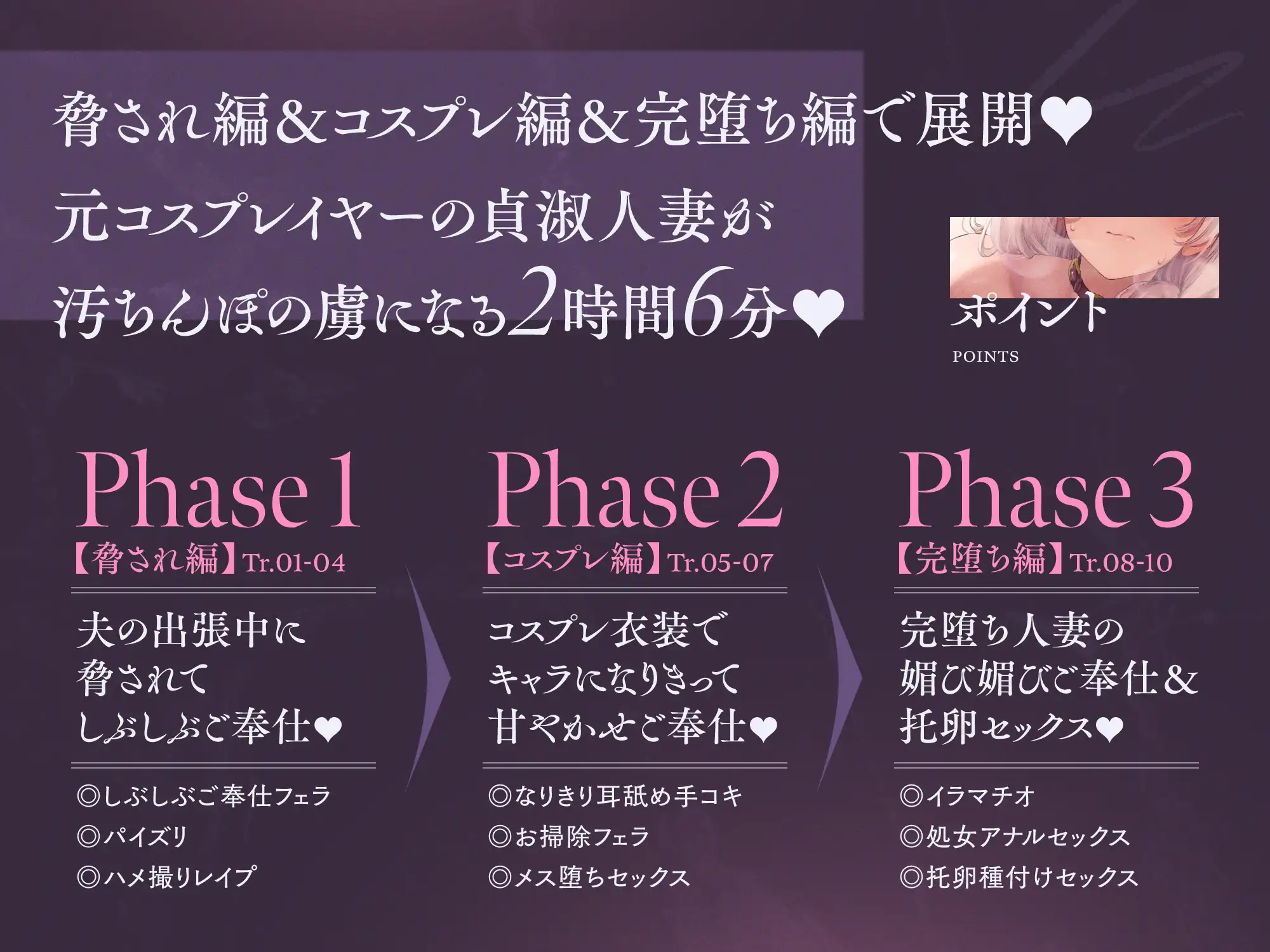 元コスプレイヤーの人妻が夫以外のチンカス汚ちんぽに堕とされちゃうお話 湿度高め 5