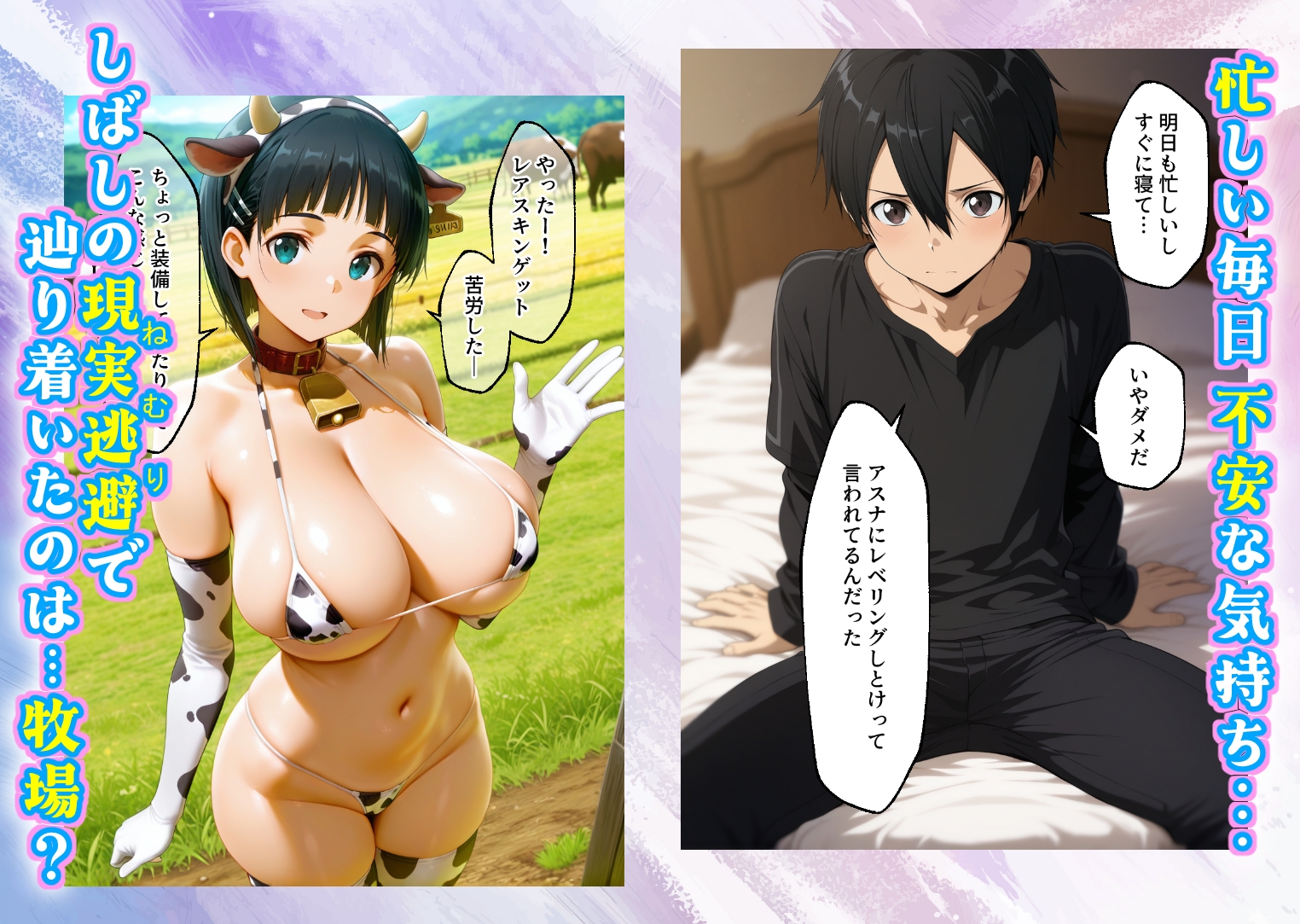 ようこそ秘密の搾乳牧場へ イチャイチャ種付け体験 妹編 サンプル 1/3