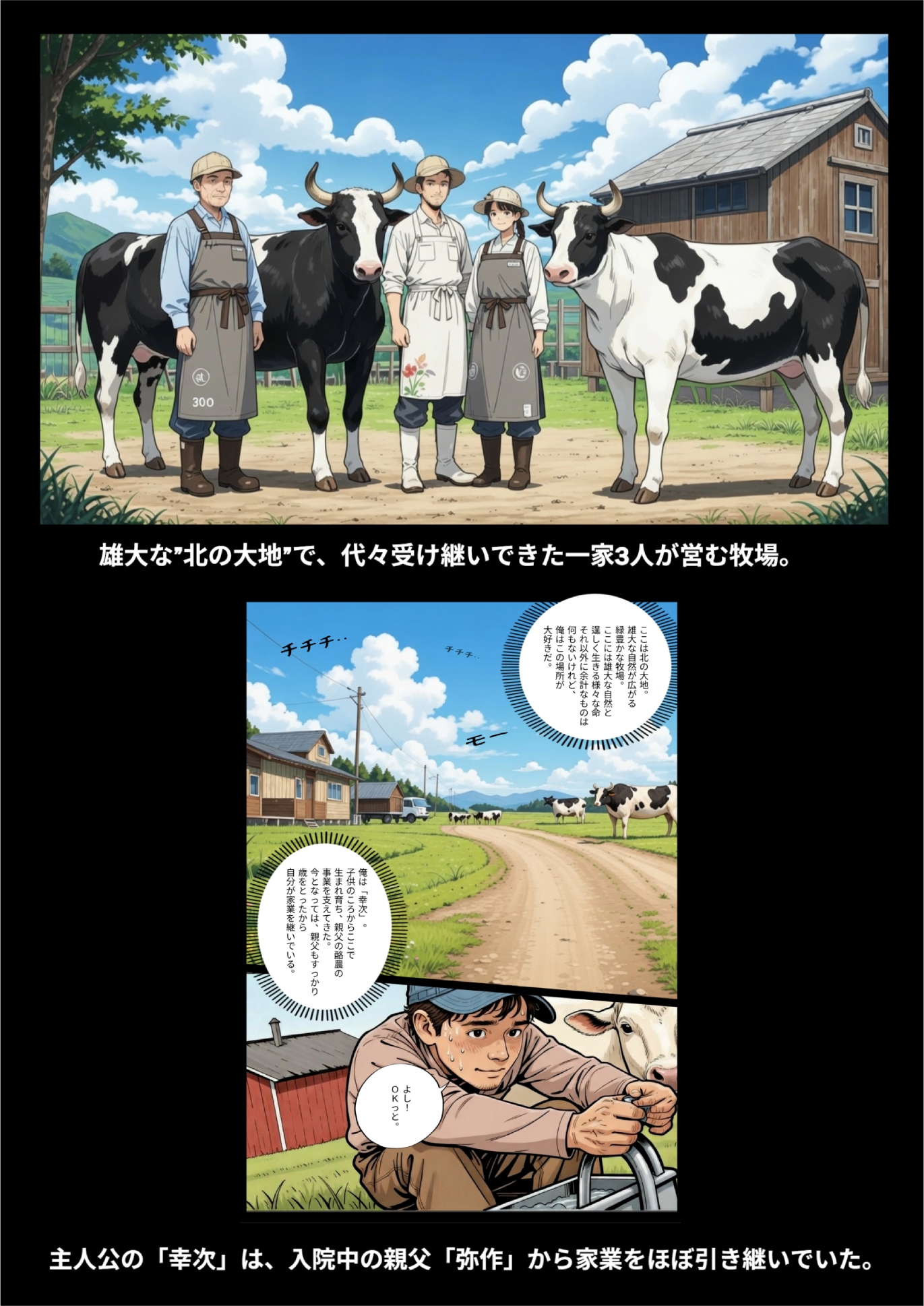 北の大地(上)フルカラー版 サンプル 5/8