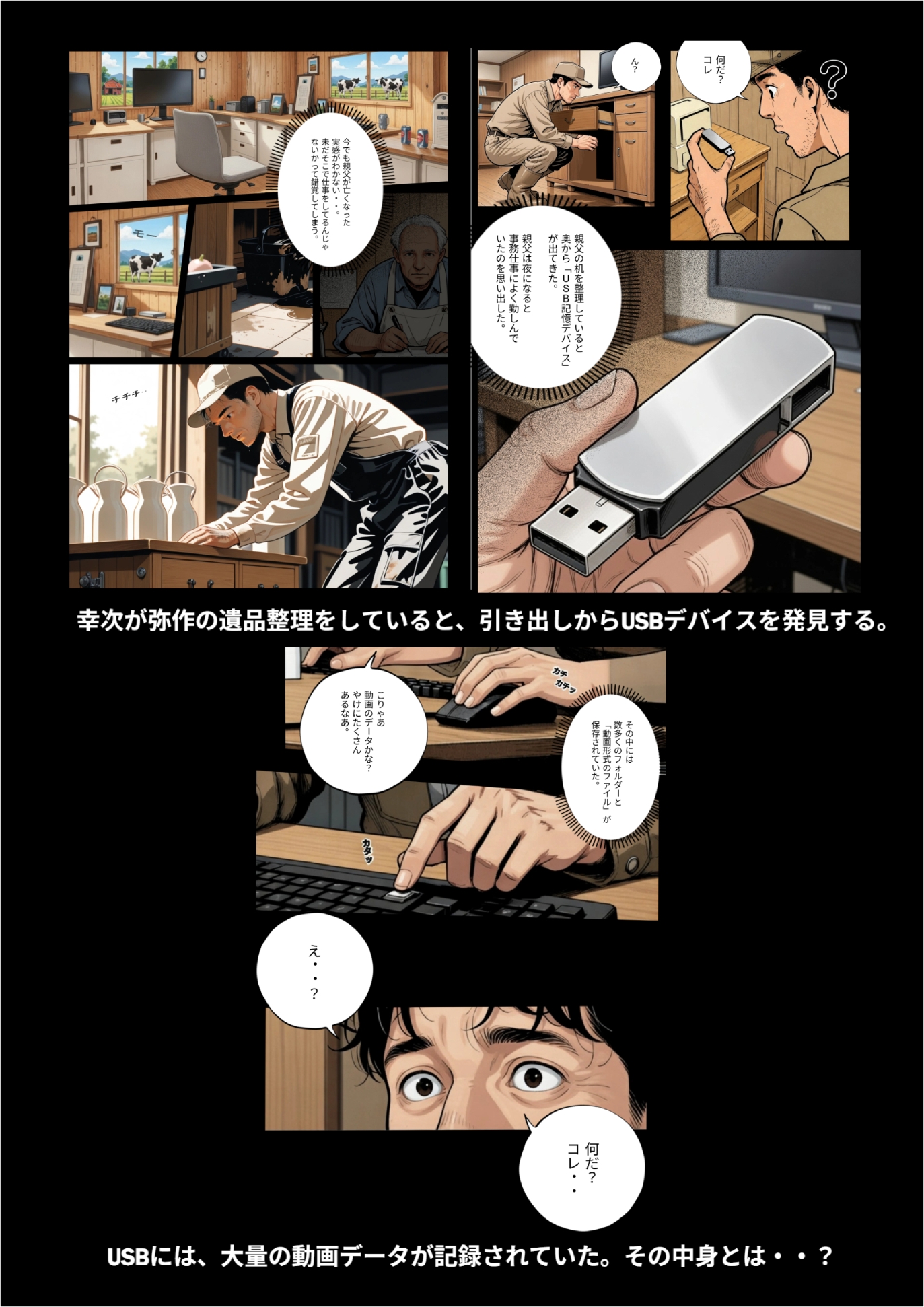 北の大地(上)フルカラー版 サンプル 7/8