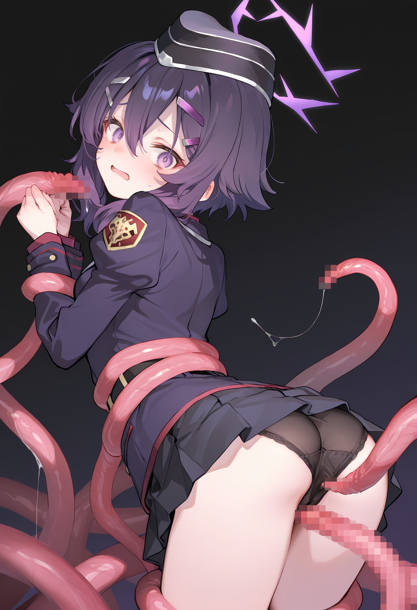 ブルアカ ハードえっち総集編2-2 サンプル 1/10