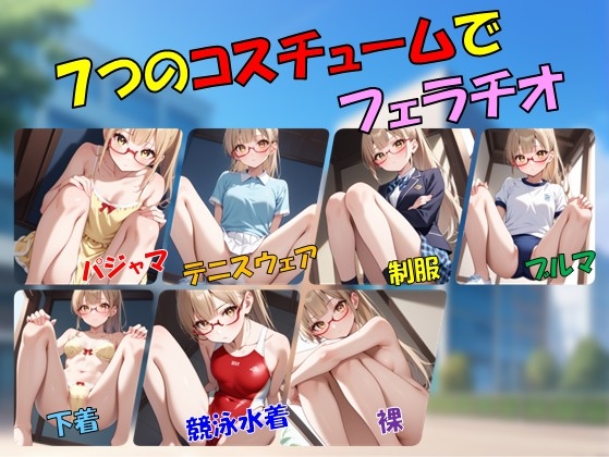 私立吹痴学園性活日記 -金髪メガネちゃん フェラチオ編- サンプル 2/9