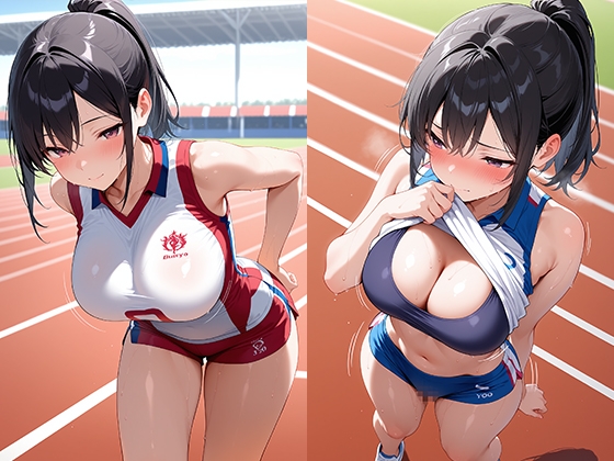爆乳陸上部女子 顧問専用生オナホ サンプル 2/10