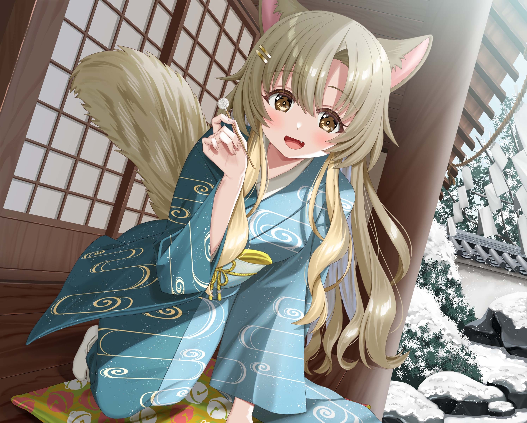 【2026年04月18日迄限定特典】ケモ耳ユートピア『心癒し亭やおよろず』シリーズ～距離バグで天真爛漫な戌神、犬神コマ～【CV.湊みや】 画像1