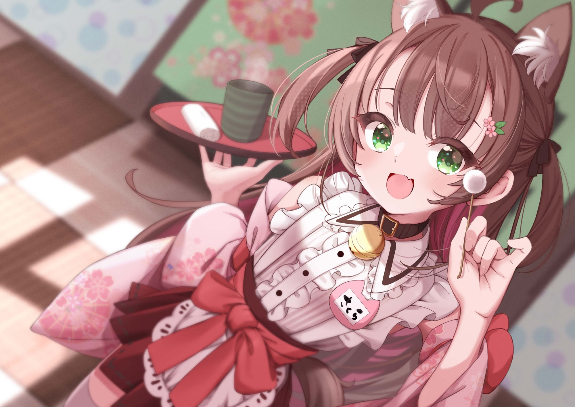 【2026年04月25日迄限定特典】お耳癒し処『にゃんネコ風流庵へようこそですにゃ！』〜好奇心いっぱいにゃんこのサクラはご主人様にお耳かきがしたい～【CV.高田憂希】 画像1