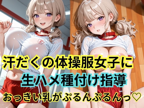 汗だく体操服の女の子に種付け指導