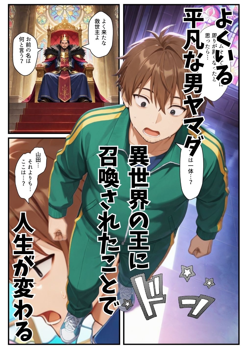 異世界転生したら束縛地雷系ゴスロリ女性に囲まれてハーレムになった話 サンプル 1/10