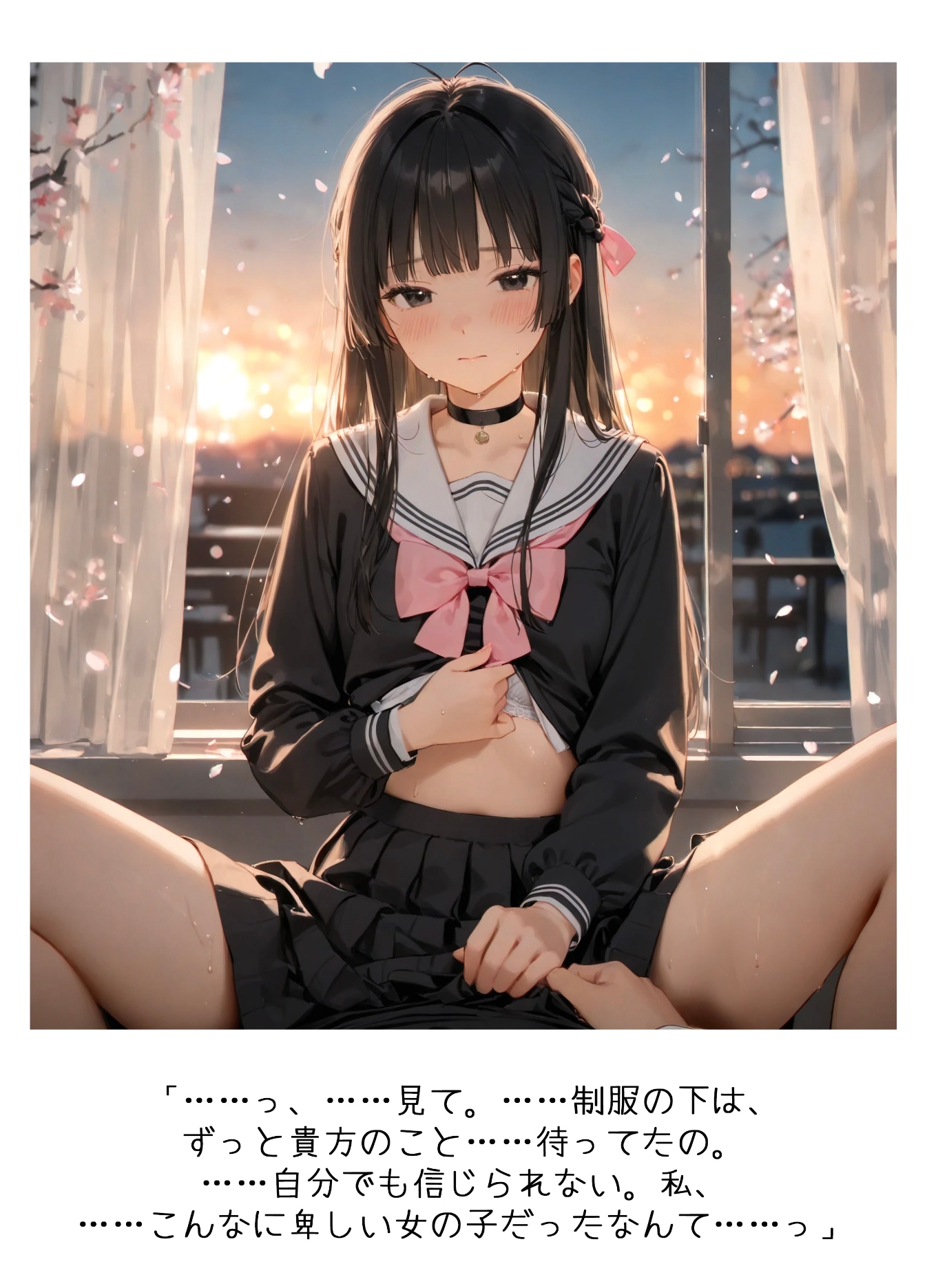 春、想いをほどく彼女たちFinal～卒業後の音楽室、夕暮れに溶ける会長の純情～ サンプル 3/8