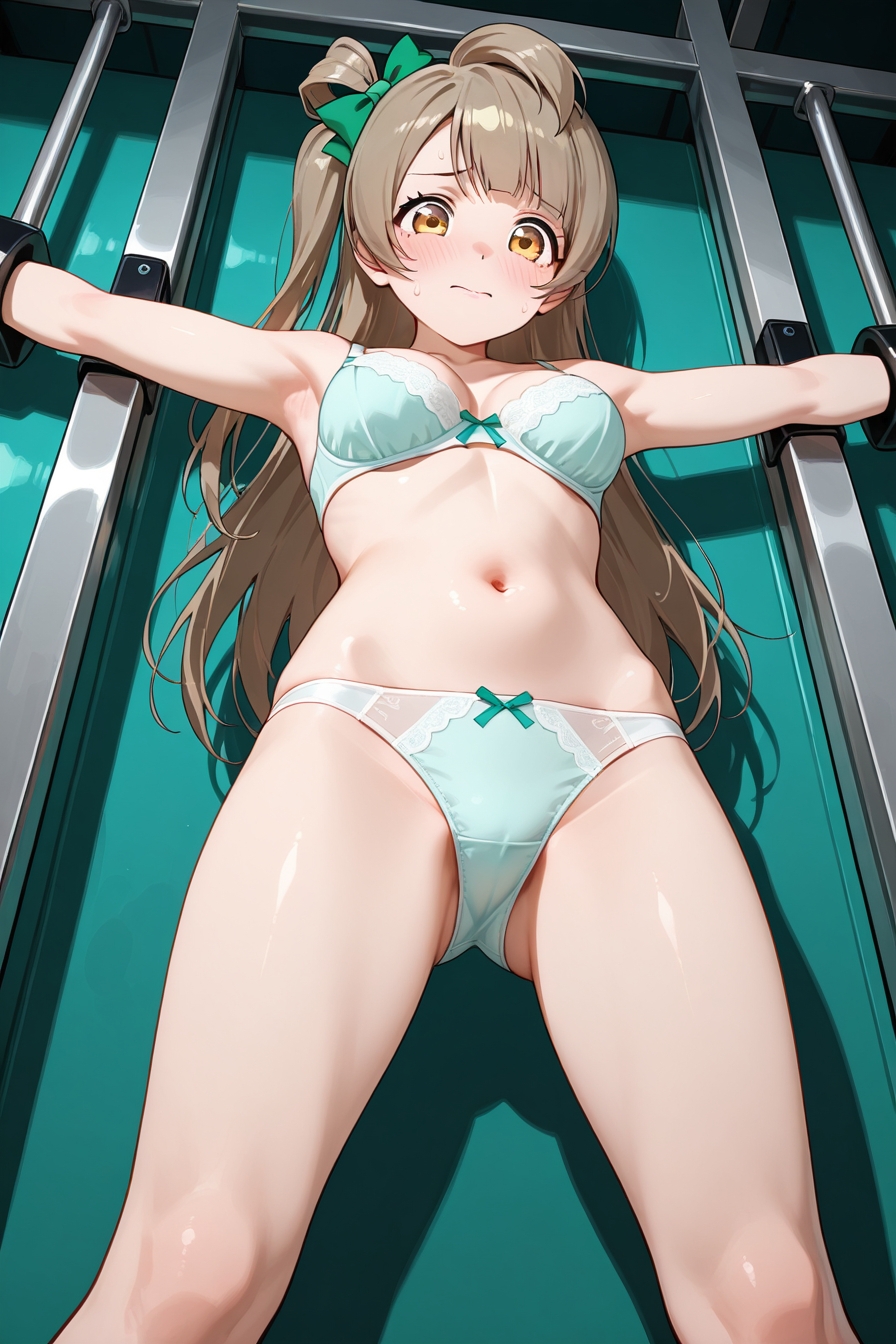 拘束されたアイドルの体を好き放題！！ラ〇ライブ2年生編 サンプル 1/6