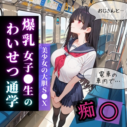 黒髪ロング JKの Hイラスト集250枚 表紙