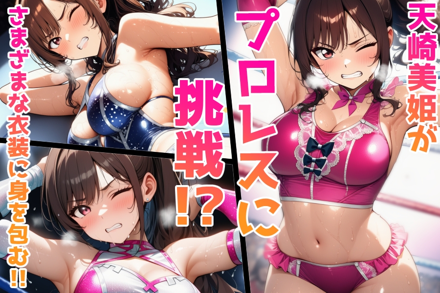 戦う！天崎美姫 プロレスバトル サンプル 1/10