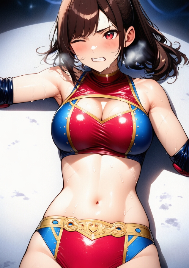 戦う！天崎美姫 プロレスバトル サンプル 9/10