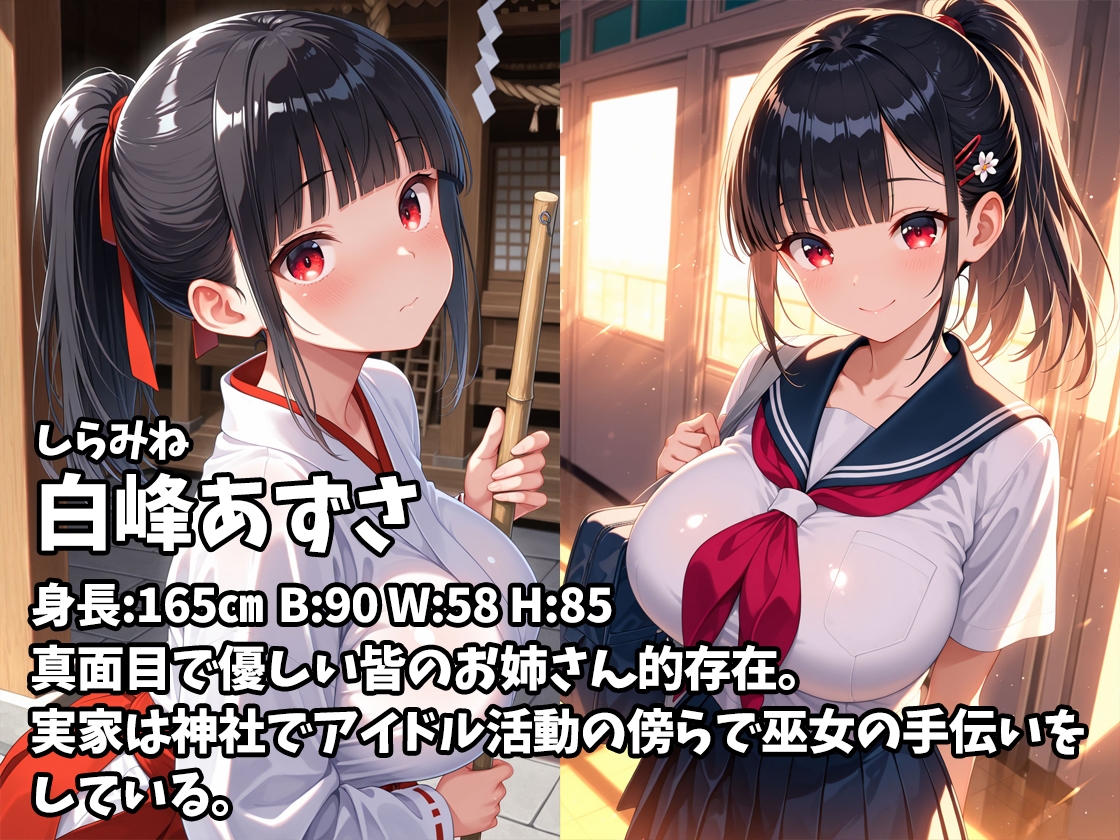 女子校生アイドルの大胆裏画像が大流出！～白峰あずさ編～ サンプル 4/10