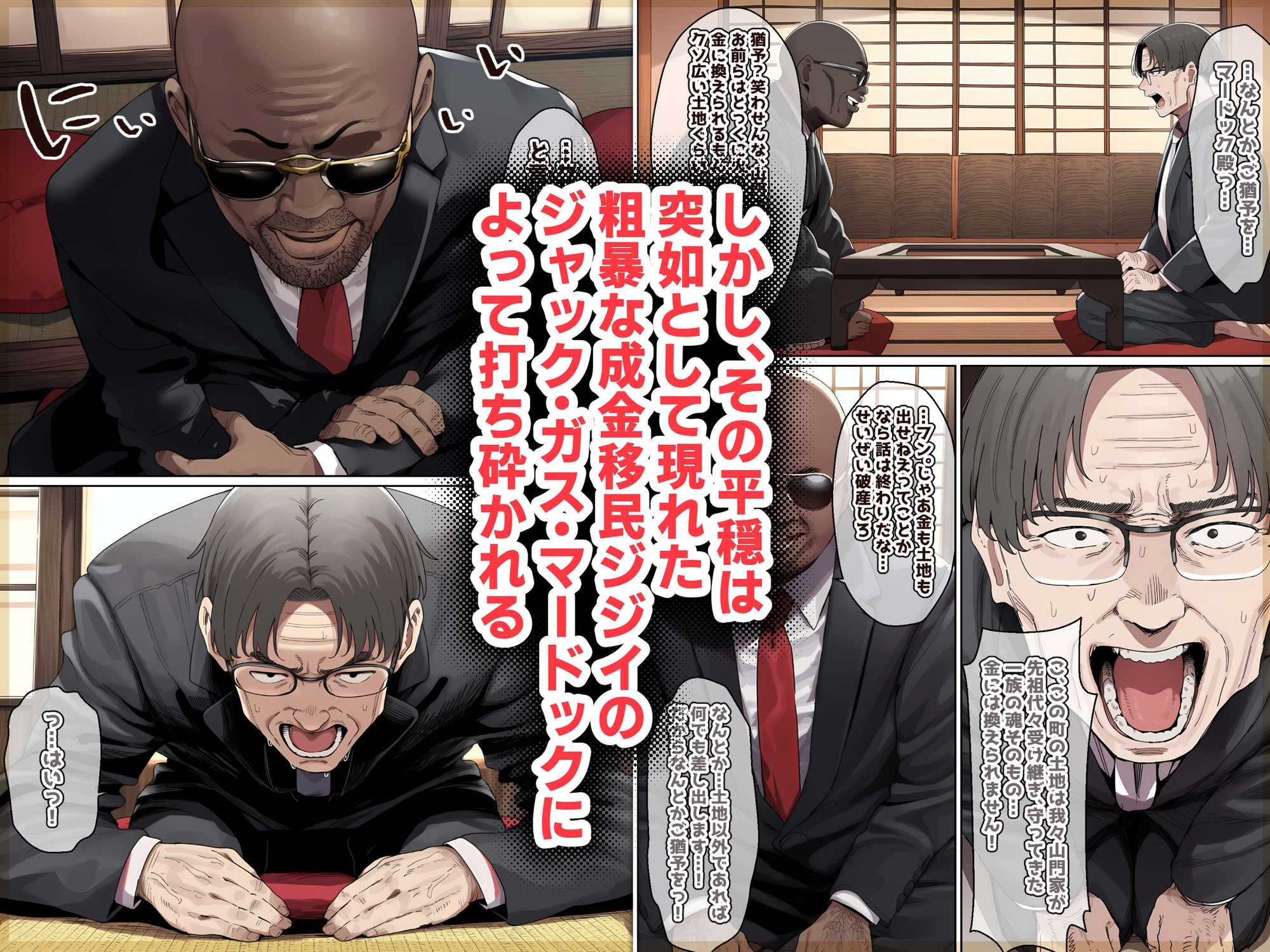 才色兼備の和美淑女は品性下劣な成金移民ジジイの下品妻に堕ちるー1巻ー サンプル 4/10