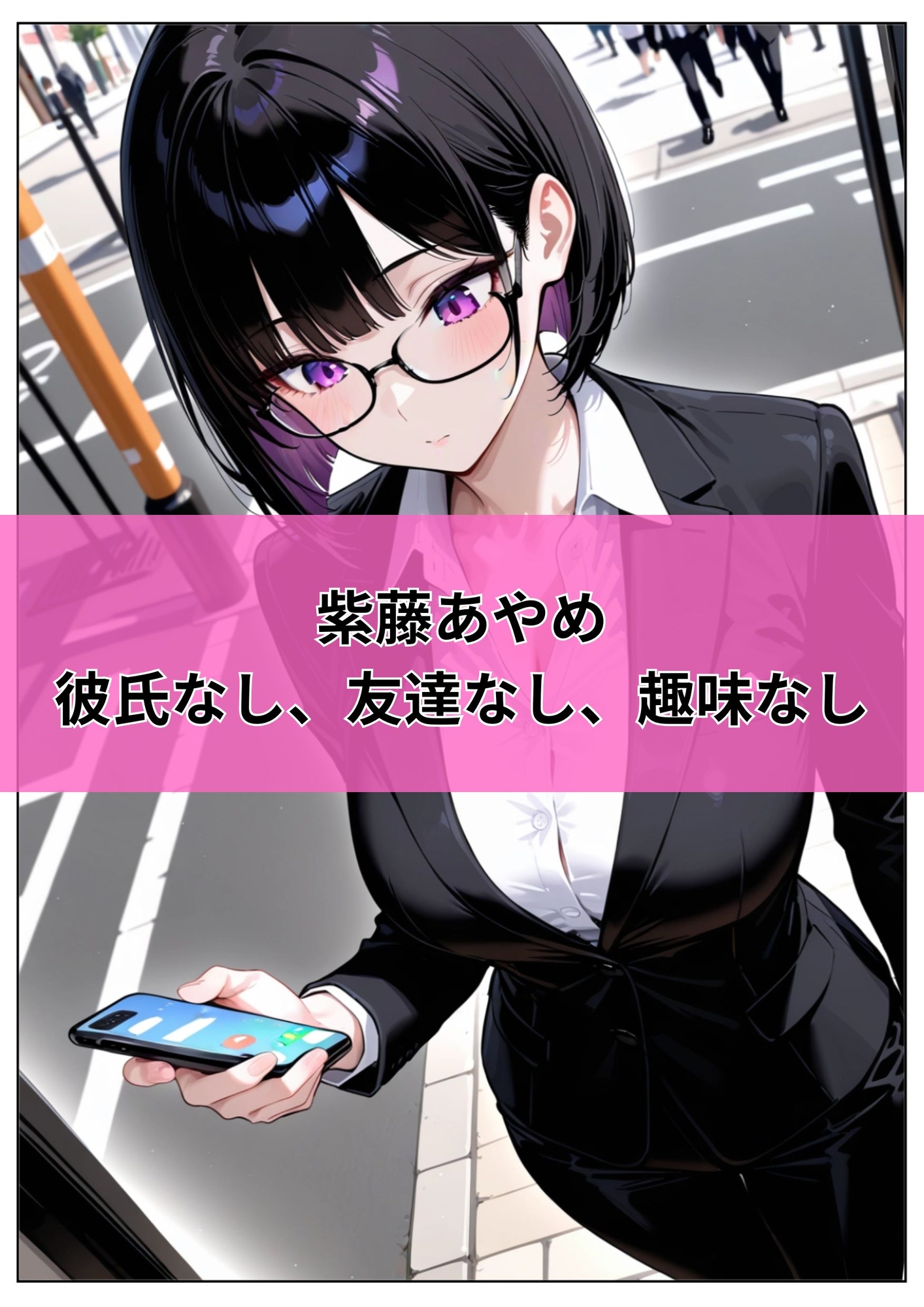 広告メールにつられて・・・ ～モブな私は罠にハマって彩られる～ サンプル 1/4