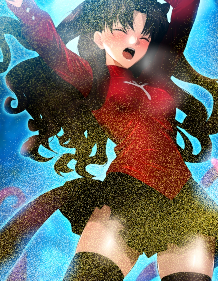 超ピンチ！遠◯凛！奪われるエナジー！ 画像1