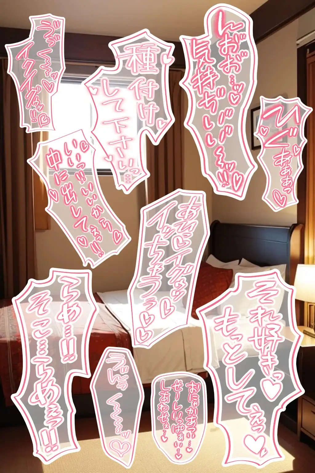 18禁マンガ・同人イラスト集に使える『エッチなカキモジ風ふきだし』素材集3 [同人活動の素材屋さん] | DLsite 同人 - R18