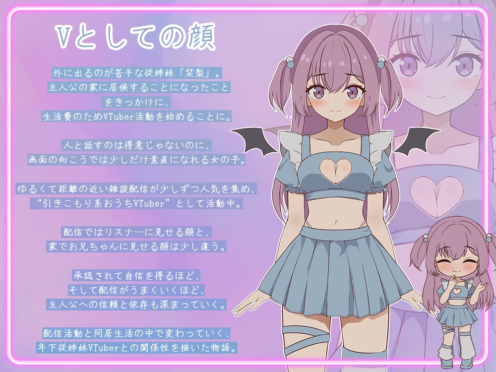 突然同居した従姉妹はVTuberになるらしい-俺だけが知る秘密の素顔- 画像4