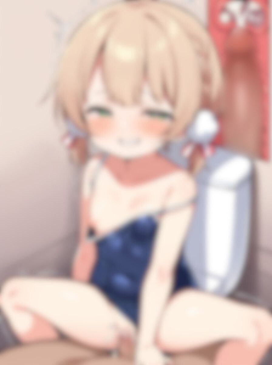 メス◯キ し◯れうい と 学校のトイレ でガチイキSEXするCG集 ～スク水ver.～ サンプル 6/10