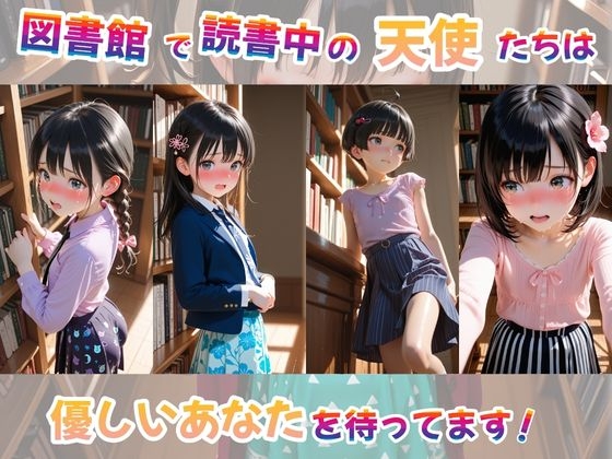 ロリぱん！本棚の影でこっそり～図書館編～ サンプル 1/7