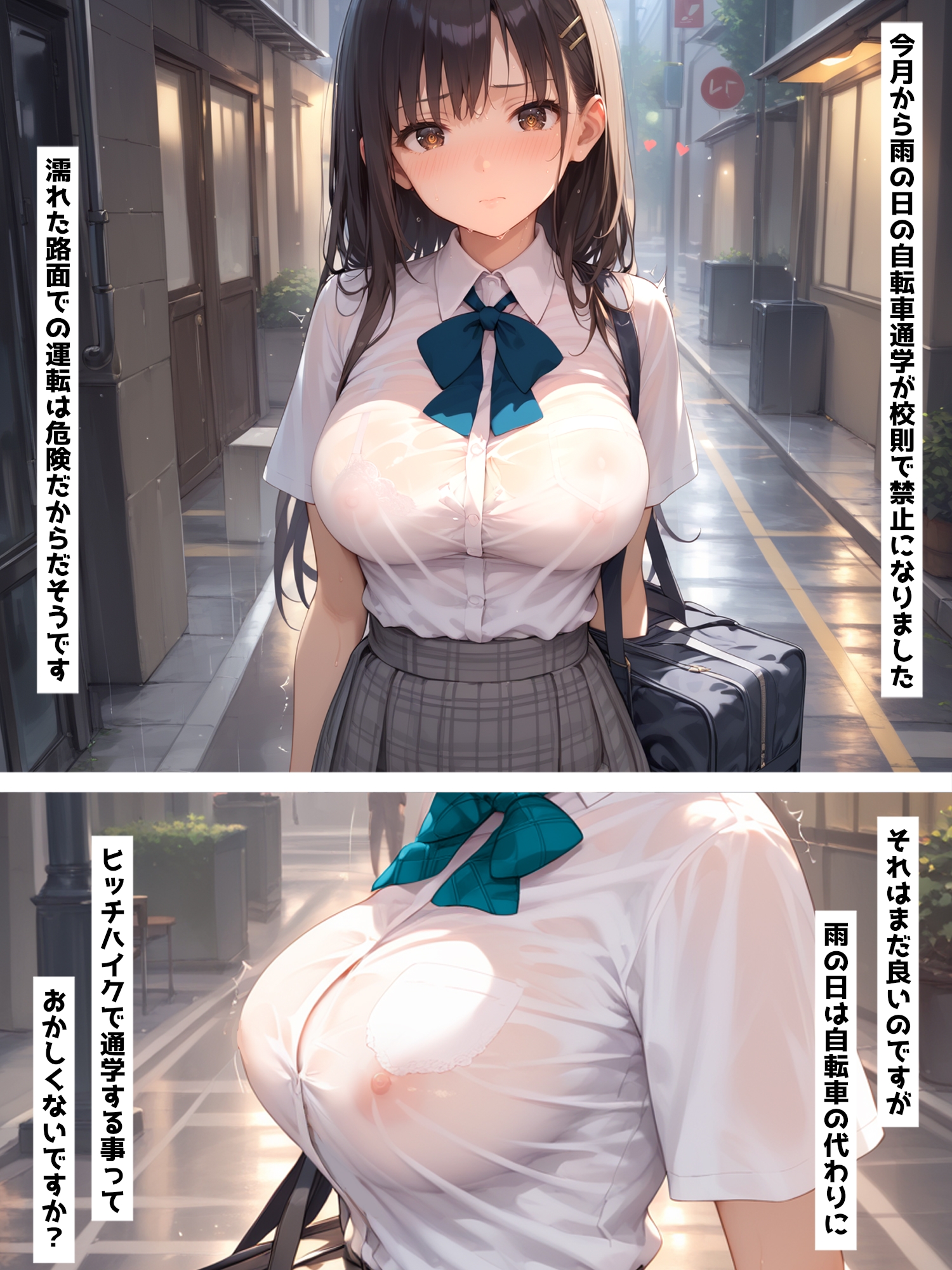 性教育学園X やりまくり！カーセックス編2 vol.35【セリフ入有】 サンプル 1/10