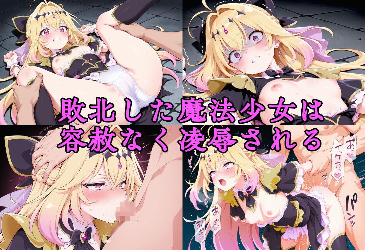 名探偵の末路 アル◯ナシャドウ敗北凌辱 サンプル 1/10