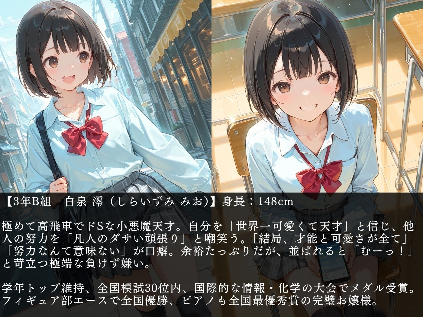 高プライド女は煽りに弱い【vol.4】 サンプル 1/10